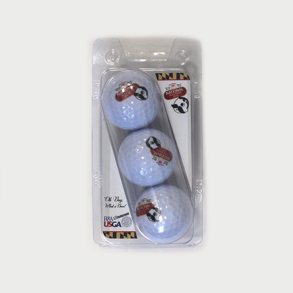 Baltimore Orioles Colored Golf Balls 3 Pack by Team Golf