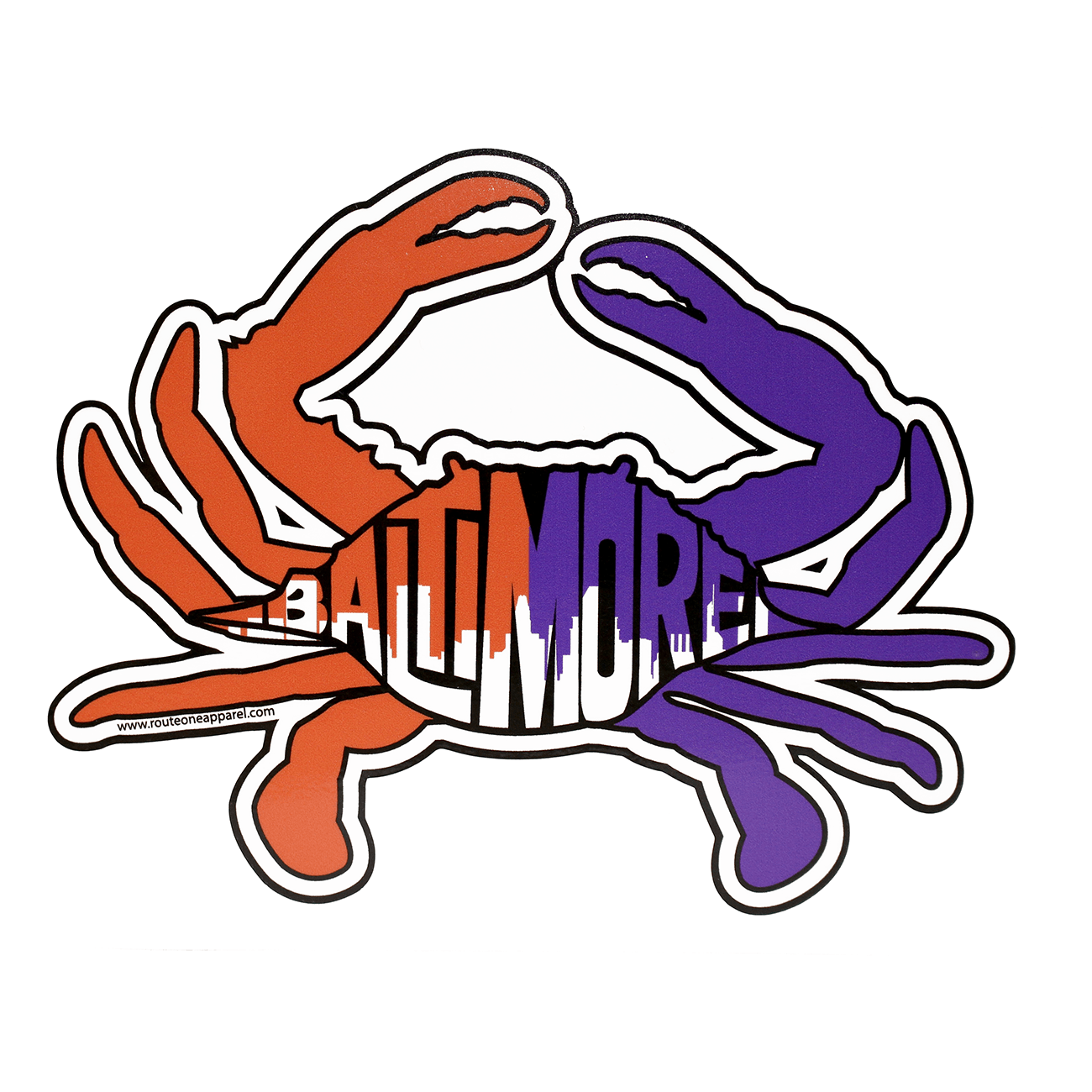 Baltimore Ravens NFL Mascot Sticker for Sale by mandarinolive