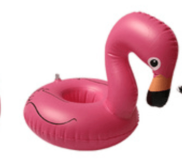 Pmu Inflatable Pool Float Drink Holder Flamingo Cup Coaster Summer Pool  Party Supplies Pkg/1
