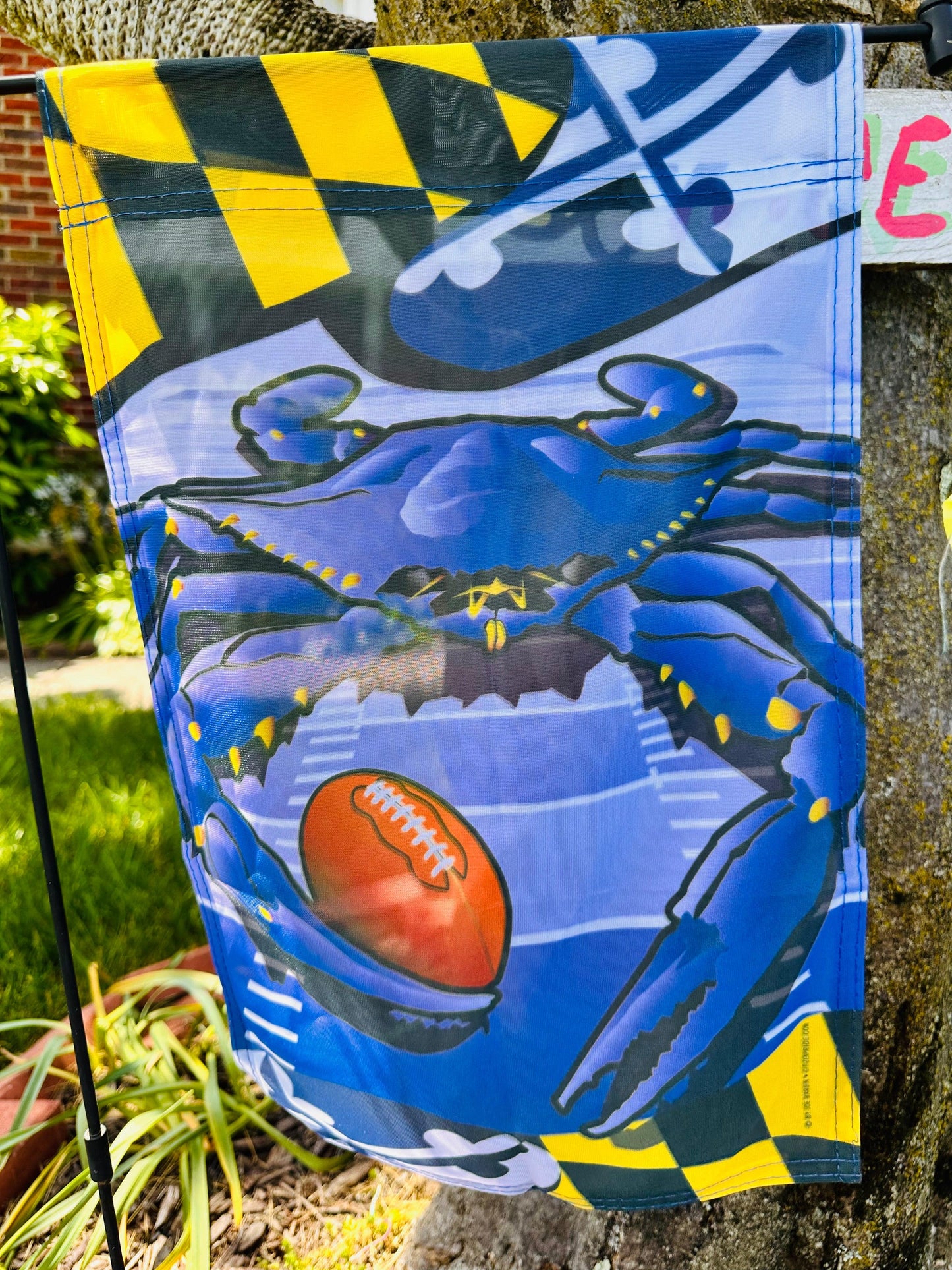 Raven Sports Crab / Garden Flag