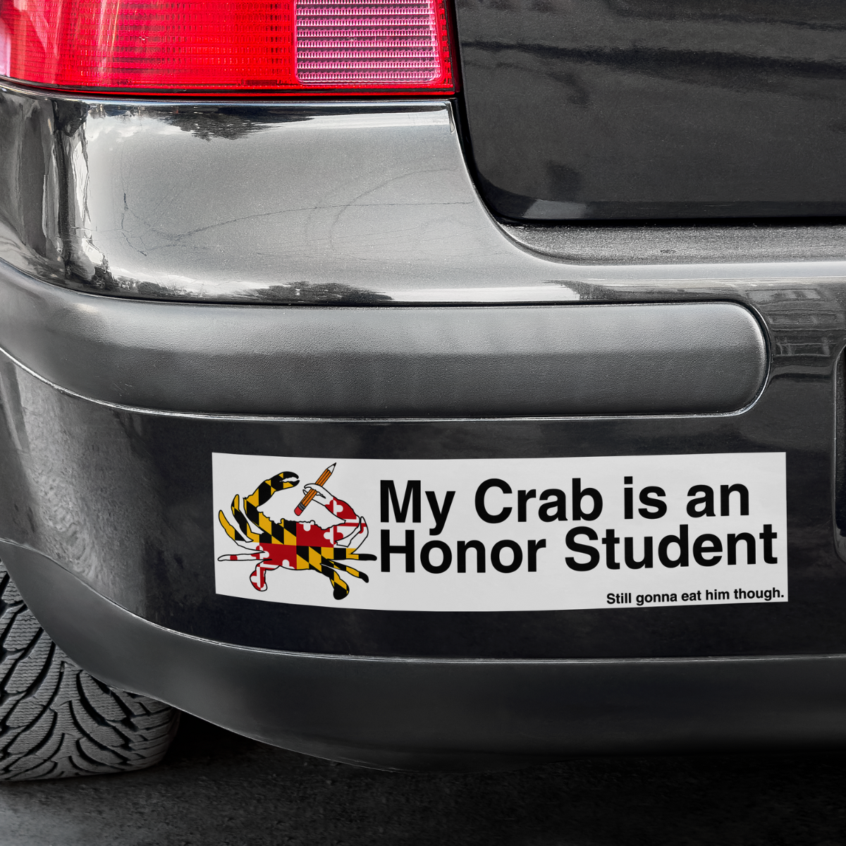 My Crab is an Honor Student / Bumper Sticker