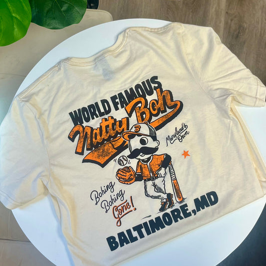 World Famous Natty Boh Baseball (Natural) / Shirt