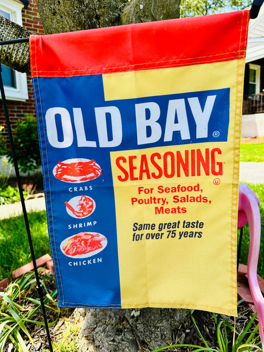 Old Bay Can / Garden Flag