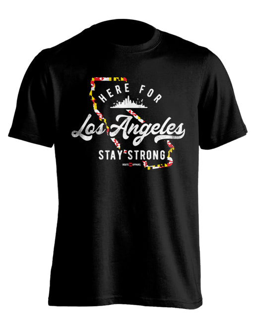 *PRE-ORDER* Here For Los Angeles (Black) / Shirt