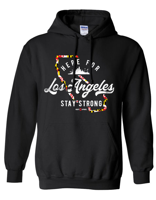 *PRE-ORDER* Here For Los Angeles (Black) / Hoodie