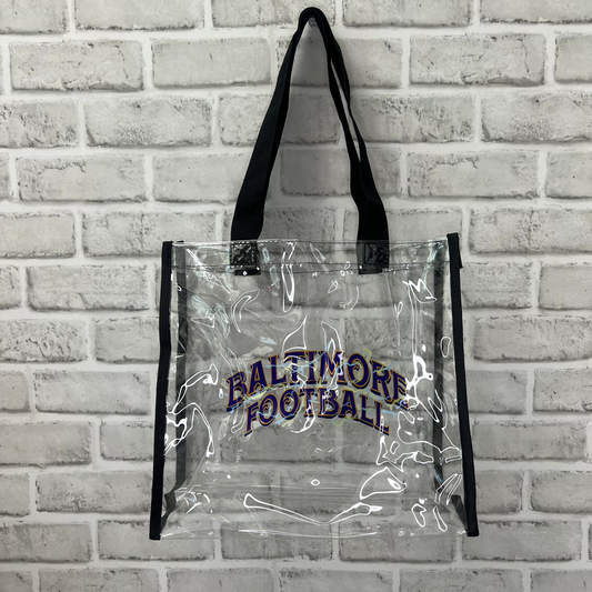 Baltimore Football Lightning / Clear Bag