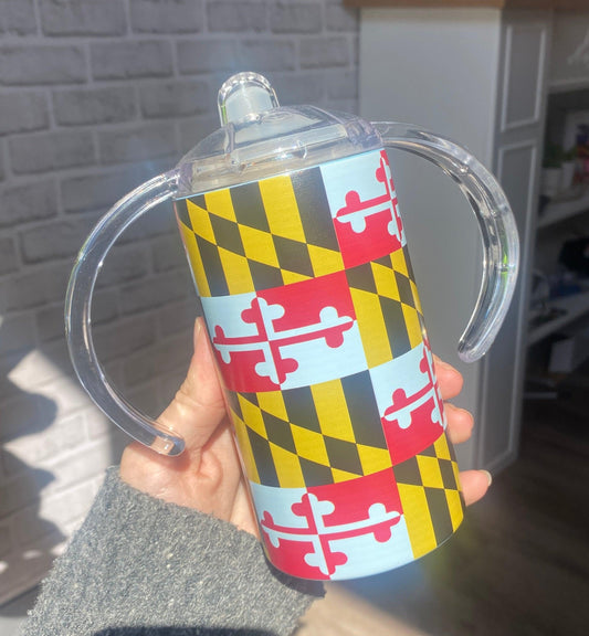 Maryland Flag / Sippy Cup