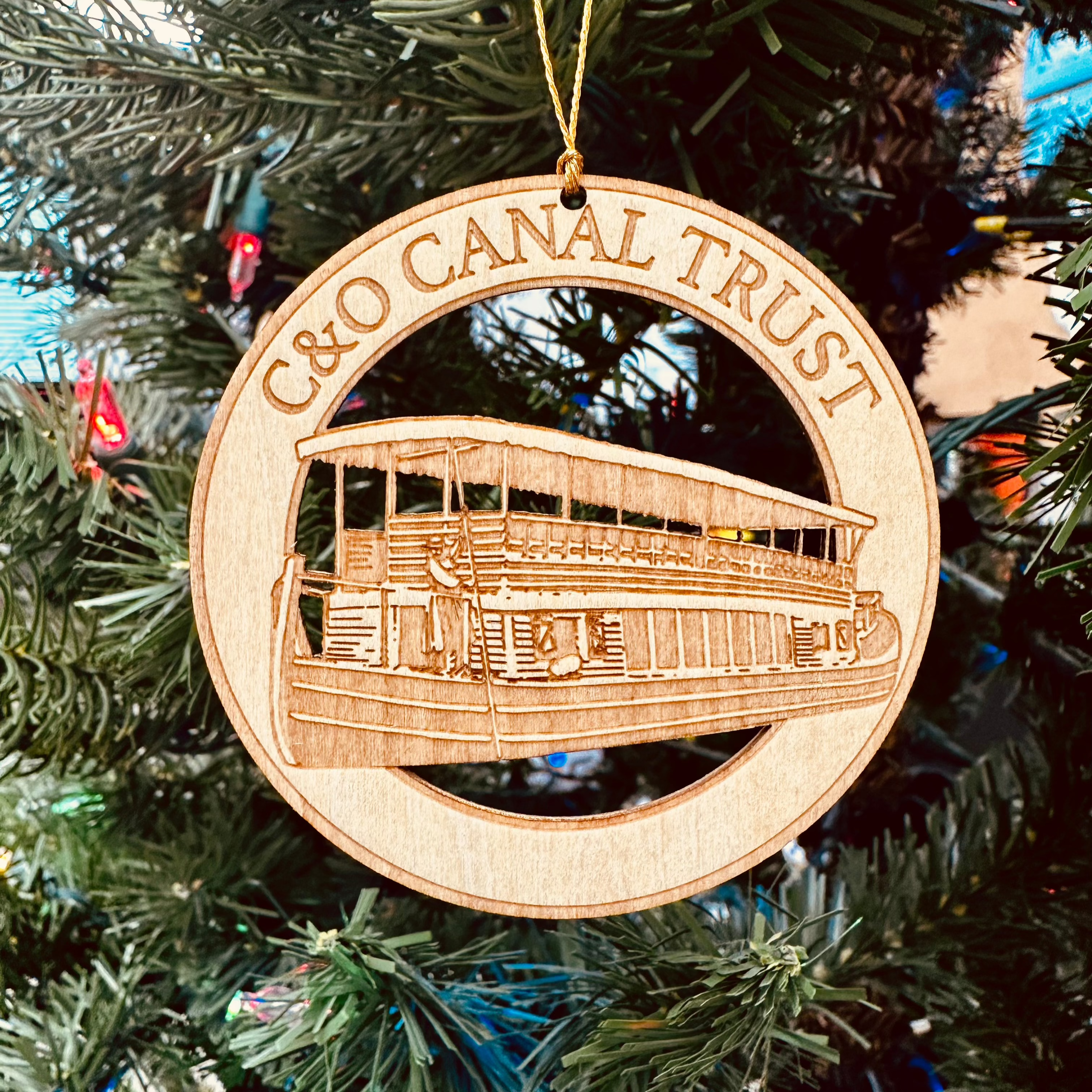 C&O Canal Boat / Ornament