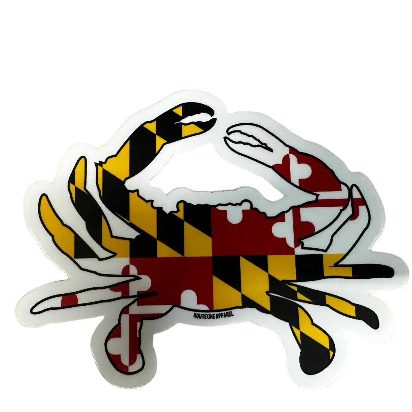 Maryland Full Flag Crab / Sticker