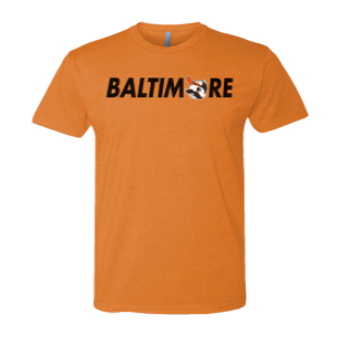 BALTIMORE - Boh Baseball Logo (Orange) / Shirt