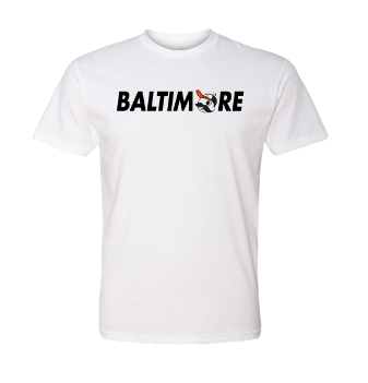 BALTIMORE - Boh Baseball Logo (White) / Shirt