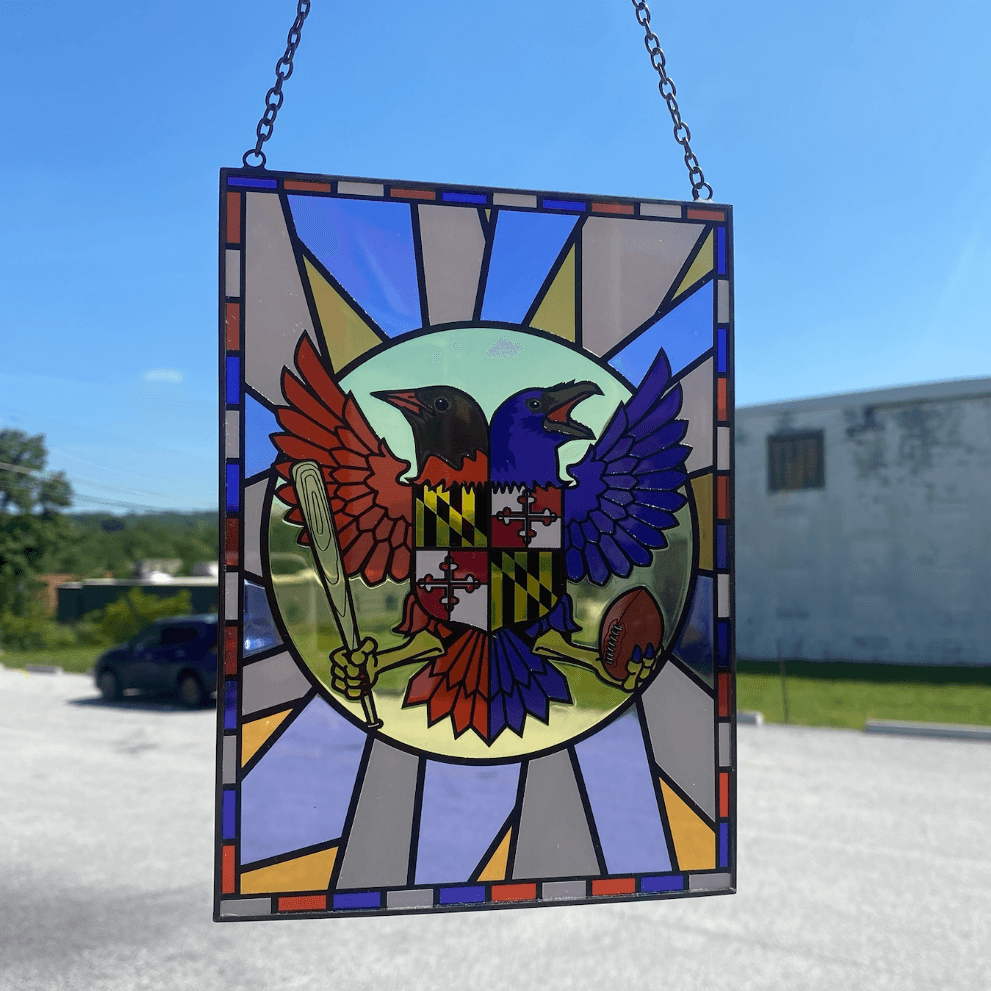 Birdland Shield / Suncatcher