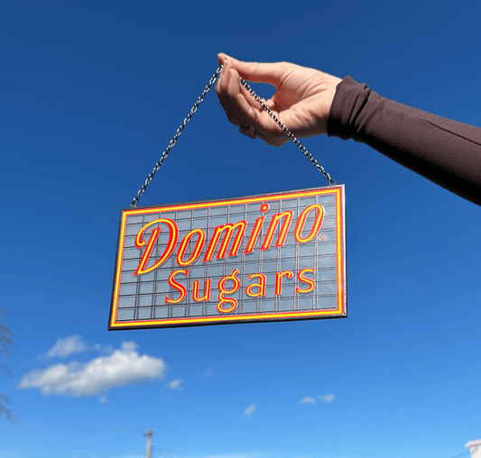 Domino Sugars Sign / Suncatcher