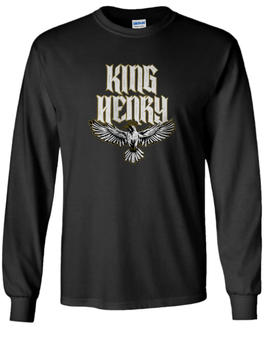 King Henry (Black) / Long Sleeve Shirt