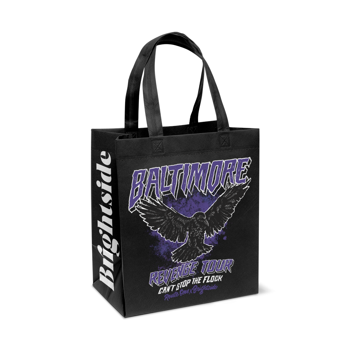 Baltimore Football Revenge Tour - Brightside x R1A / Reusable Shopping Bag