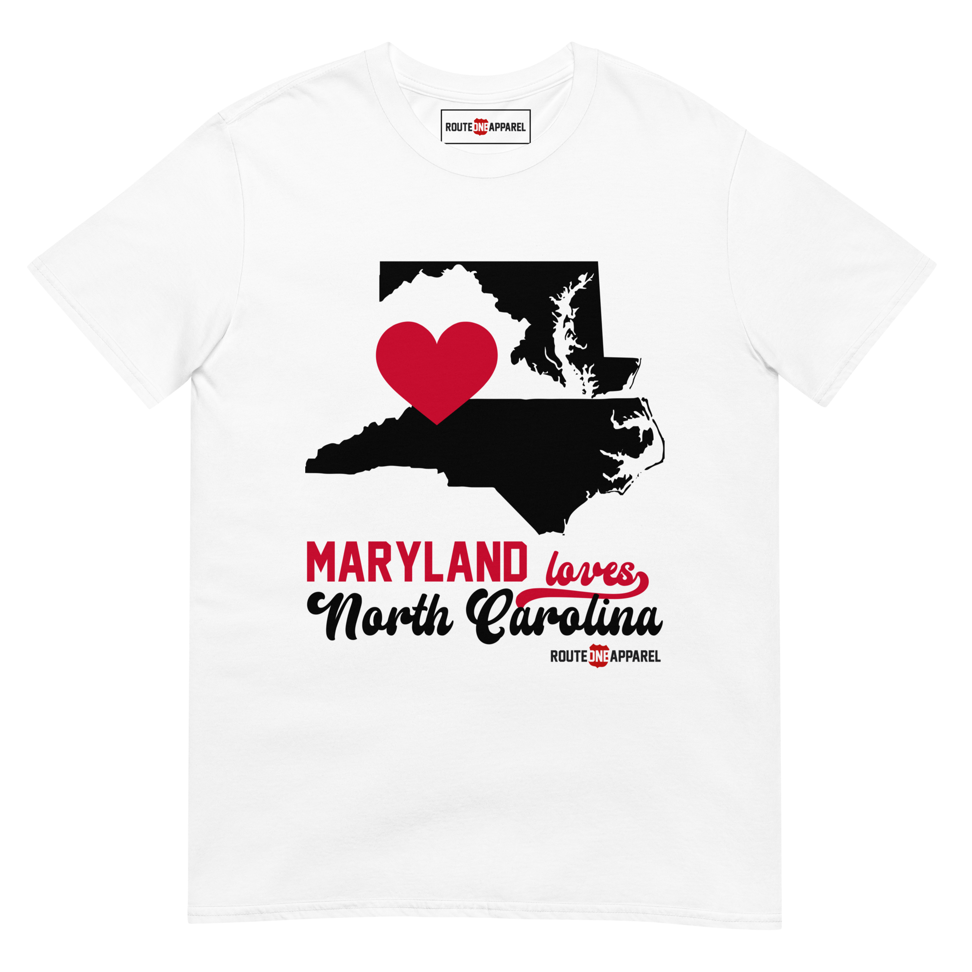 Maryland Loves North Carolina (White) / Shirt