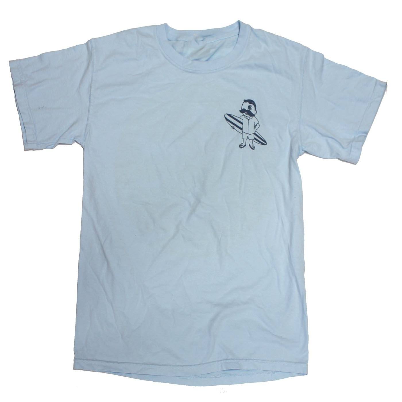 Retro Boh Wave Surfing (Chambray) / Shirt - Route One Apparel