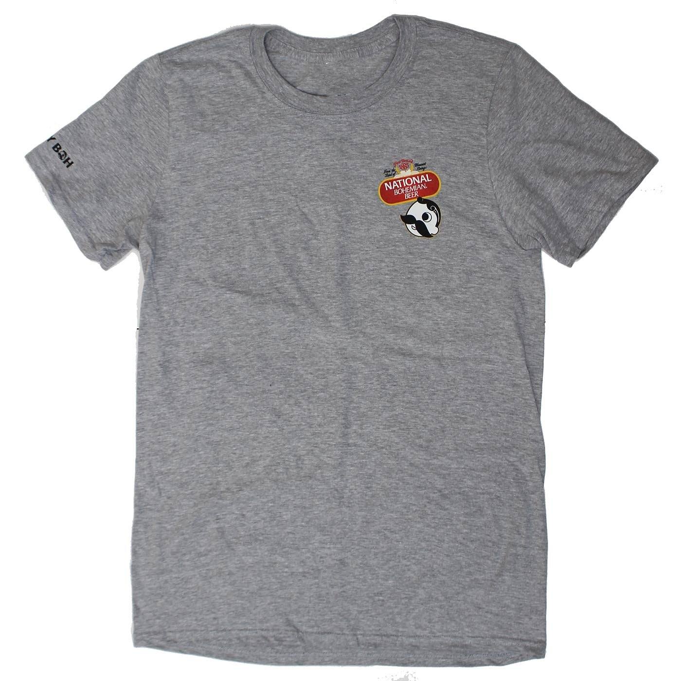 National Bohemian Beer Signature Classic (Sport Grey) / Shirt - Route One Apparel