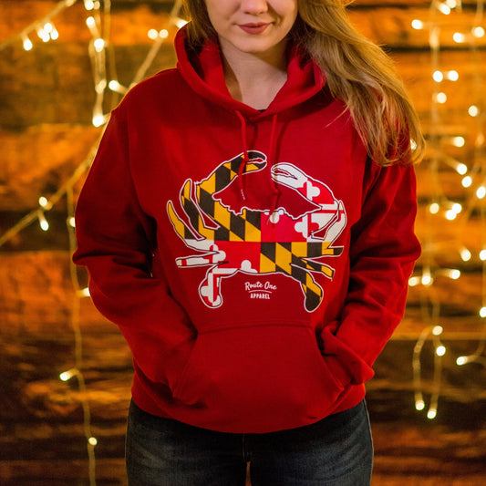 Route One Apparel - Maryland Flag / Crab Mallet