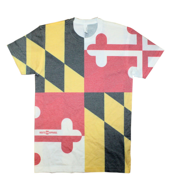 Maryland Flag *Vintage* / Shirt | Route One Apparel
