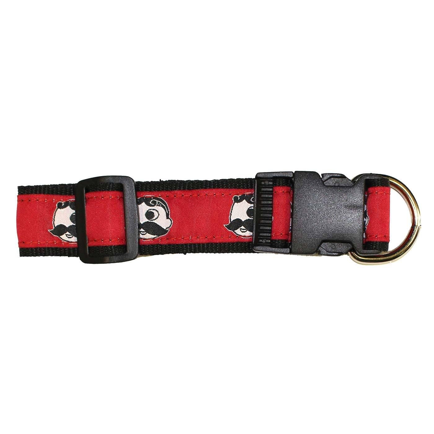 Natty Boh Logo (Red) / Dog Collar - Route One Apparel