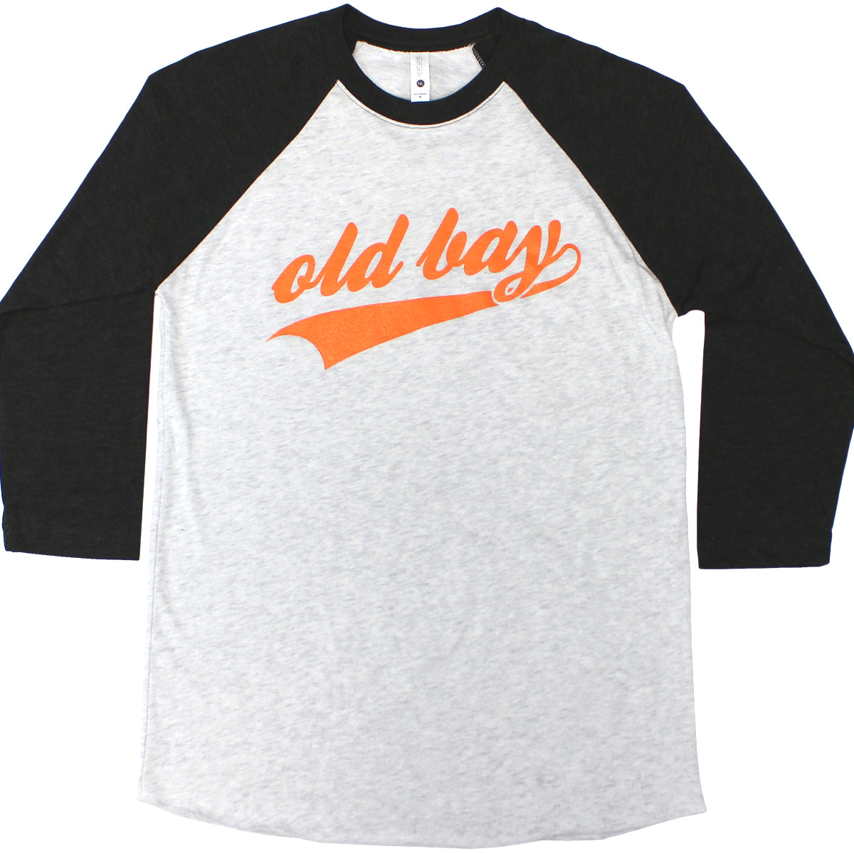 OLD BAY Script (Black & White) / Vintage Baseball Jersey