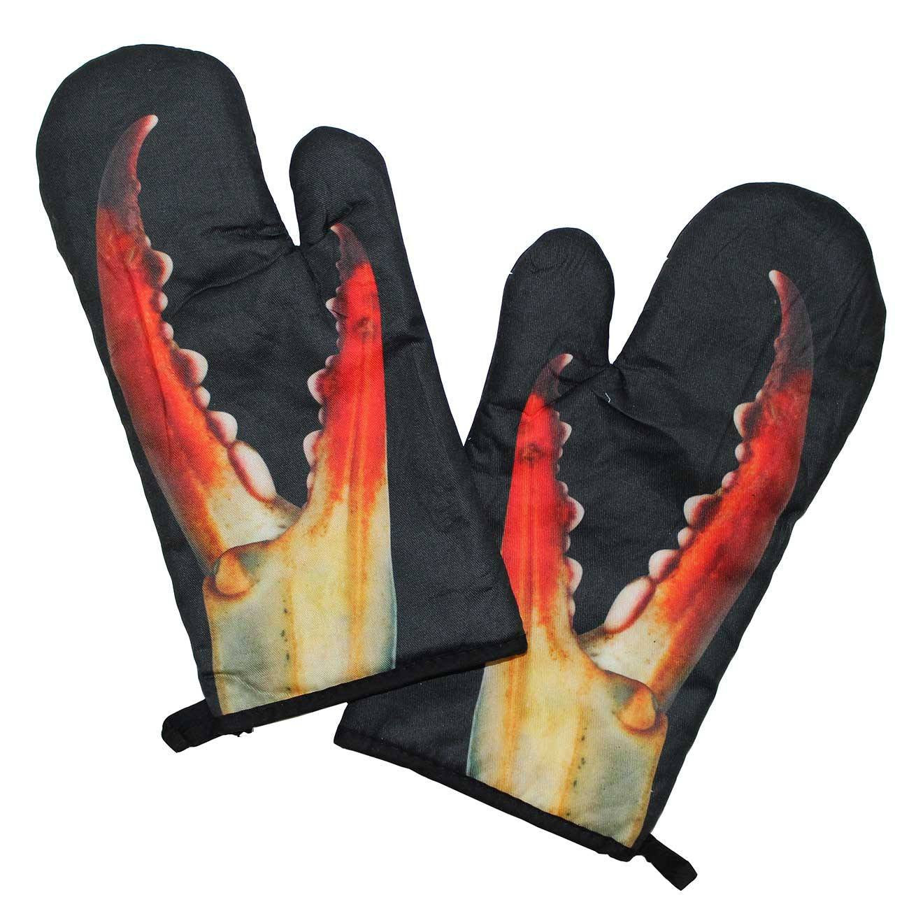 Lobster Claw Oven Mitts for Oven Cooking Cotton Lining Claw Gloves