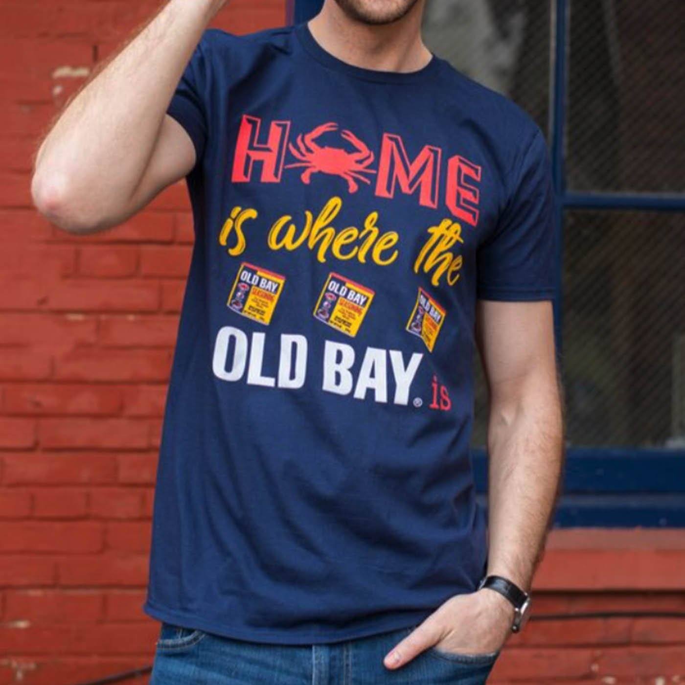 Home Is Where The Old Bay Is (Navy) / Shirt - Route One Apparel