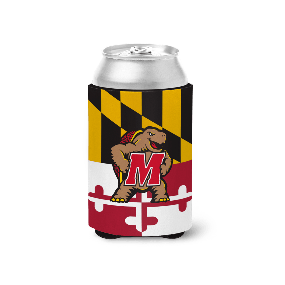 Maryland Flag Pattern / Iced Coffee Cooler